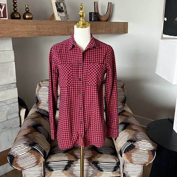 J. Crew Classic Mini Buffalo Check Shirt - Picture 1 of 12